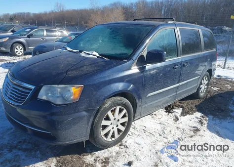 2014 Chrysler Town & Country Touring z USA, uszkodzony, nr VIN 2C4RC1BG4ER126809